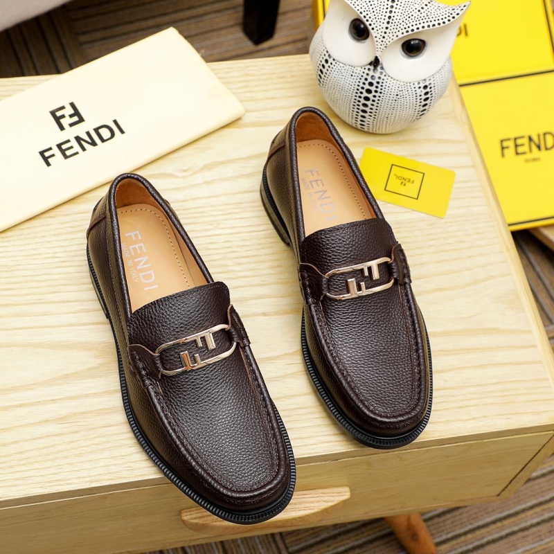 F**di leather shoes